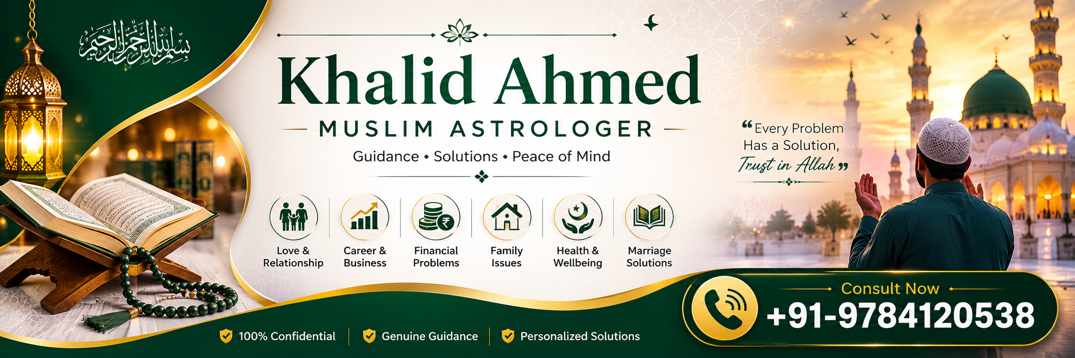Khalid Ahmed - Muslim Astrologer